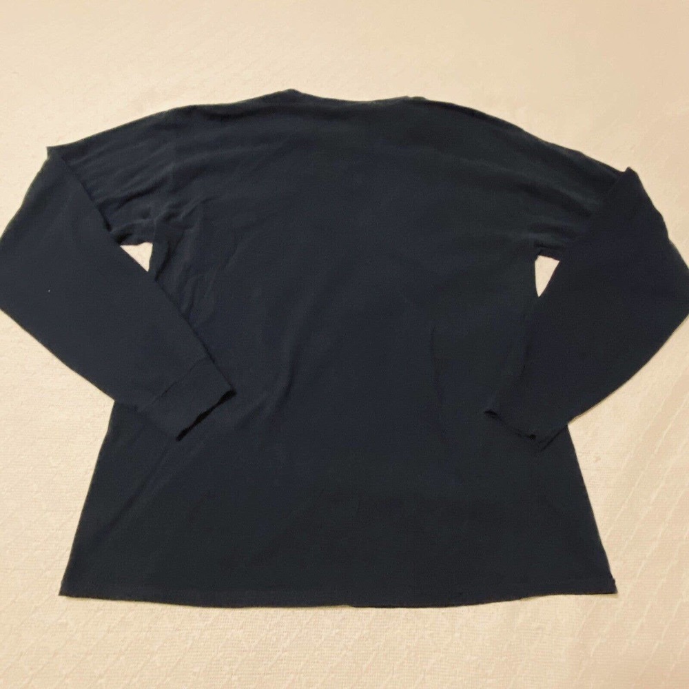Chevrolet Black Shirt Mens Size L Long Sleeve Fruit Of The Loom No Tag Size - Picture 14 of 15